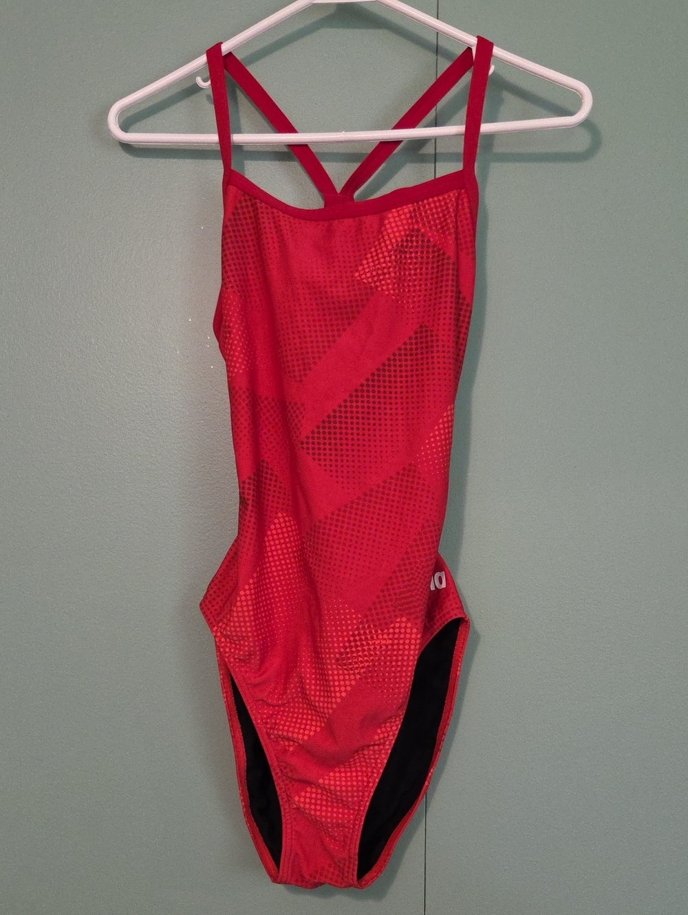 Arena Red One-Piece Women's Swim Suit Size 34 Medium